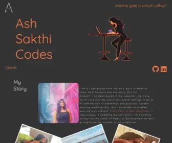 Ashwini.net(Ashwini Sakthivel) Screenshot