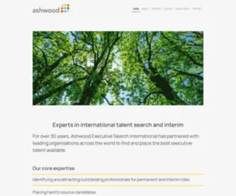 Ashwood.co.uk(Ashwood Search and Selection) Screenshot