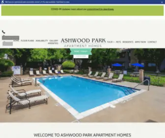 Ashwoodparkapartments.com(Ashwood Park) Screenshot