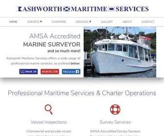 Ashworthmaritime.com.au(Ashworth Maritime Services) Screenshot