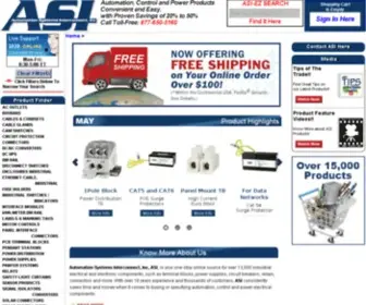 Asi-EZ.com(Electrical and Electronic Components Distributor) Screenshot