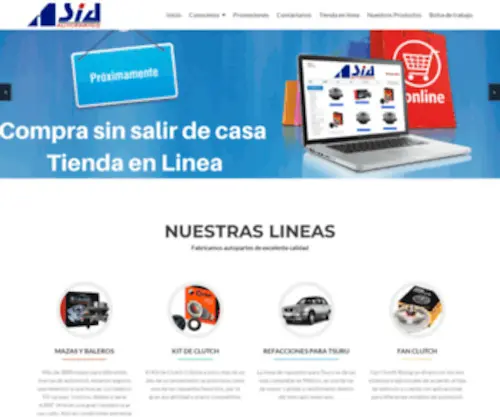 Asia-Autopartes.com.mx(Asia Autopartes) Screenshot