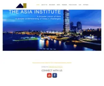 Asia-Institute.org(The Asia Institute) Screenshot