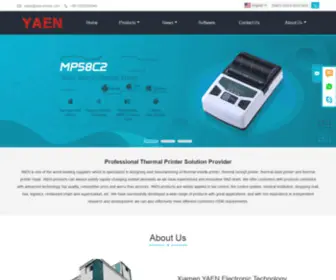 Asia-Printer.com(Xiamen YAEN Electronic Technology Co) Screenshot