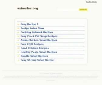 Asia-Slas.org(腾讯志愿者) Screenshot