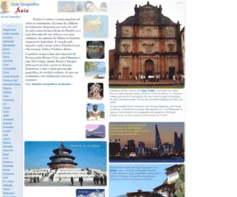 Asia-Turismo.com(Ásia Turismo) Screenshot