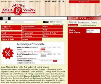 Asia-WOK-Lueneburg.de(Asia Wok ImbissLüneburg) Screenshot