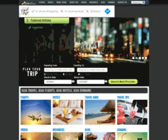 Asia.com(Asia Travel) Screenshot