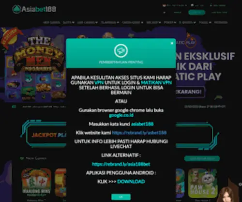 Asiabet188.online Screenshot