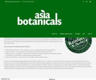 Asiabotanicals.com(Organic Health Foods & Herbal Remedies) Screenshot