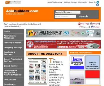 Asiabuilders.com.sg(Singapore Building & Construction Industry Guide) Screenshot
