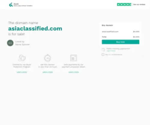 Asiaclassified.com(Hong Kong Classifieds) Screenshot