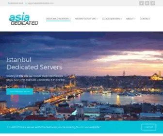 Asiadedicated.com(Asia Dedicated Servers) Screenshot