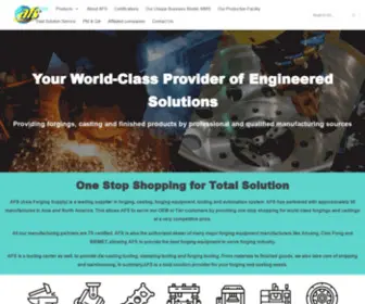 Asiaforging.com(Asia Forging Supply Co) Screenshot