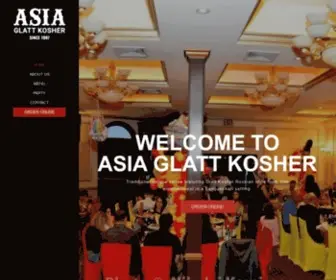 Asiaglatt.com(Asia Glatt Kosher) Screenshot