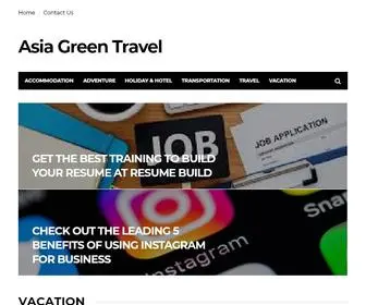 Asiagreentravel.org(Asia Green Travel) Screenshot