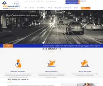 Asiainsurance.com.pk(Asia Insurance Company (ASIC)) Screenshot