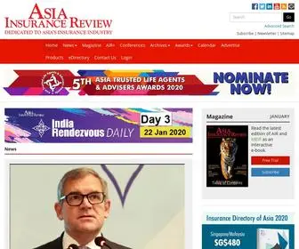 Asiainsurancereview.com(Asia insurance review) Screenshot