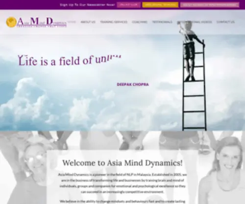 Asiaminddynamics.com(NLP Malaysia) Screenshot
