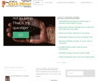 Asiaminer.com(The ASIA Miner) Screenshot
