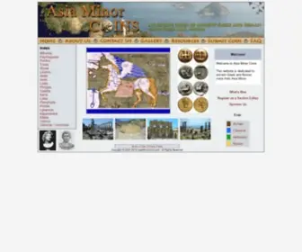 Asiaminorcoins.com(Asia Minor Coins) Screenshot