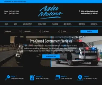 Asiamotorsinc.com Screenshot