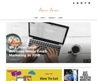 Asian-Aces.com(Digital Marketing) Screenshot