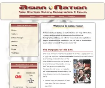 Asian-Nation.org(Asian American History) Screenshot