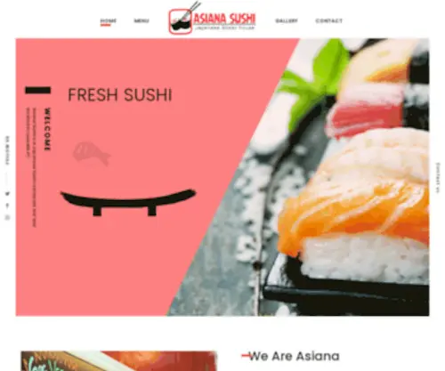 Asianasushi.com(Asiana Sushi) Screenshot