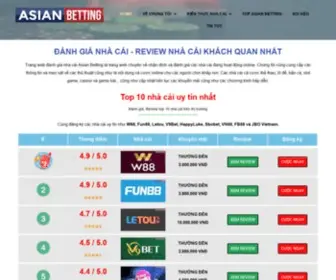 Asianbetting.net Screenshot