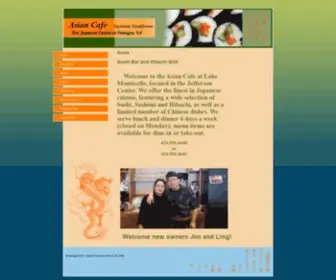 Asiancafe-Palmyra.com(Asian cuisine) Screenshot