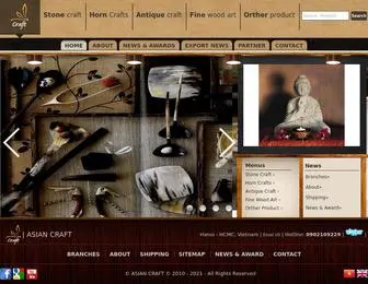 Asiancraft.com.vn(Asian Craft) Screenshot