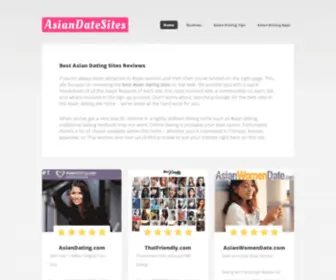 Asiandatesites.com(Asian Dating) Screenshot