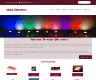 Asianelectronics.co.in(Asian Electronics) Screenshot