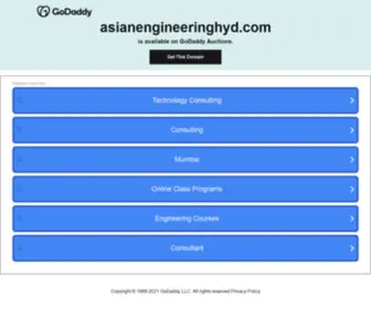 Asianengineeringhyd.com(Asianengineeringhyd) Screenshot