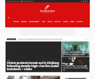 Asianewsday.com(Asia Newsday) Screenshot