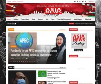 Asianewstoday.com(Home) Screenshot