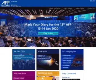 Asianfinancialforum.com(Asian Financial Forum 2021) Screenshot