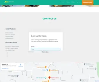 Asianfusiontogo.com(Asian Fusion) Screenshot