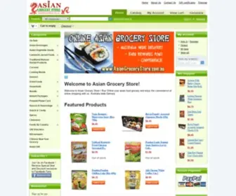 Asiangrocerystore.com.au(Asian Grocery Store) Screenshot