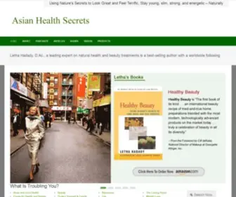 Asianhealthsecrets.com(Asian Health Secrets) Screenshot