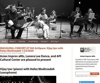 Asianimprov.org(Asian Improv aRts) Screenshot