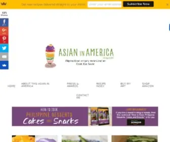 Asianinamericamag.com(Asian In America) Screenshot