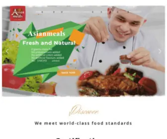 Asianmeals.com(Sauce manufacturer in malaysia) Screenshot