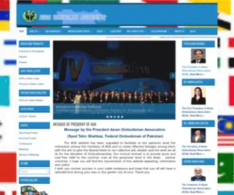 Asianombudsman.com(Asian Ombudsman Association) Screenshot