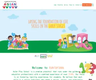 Asianplayschool.com(Asian Play School) Screenshot