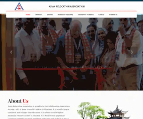 Asianreloassociation.org(The Mark of Relocation Excellence in Asia) Screenshot