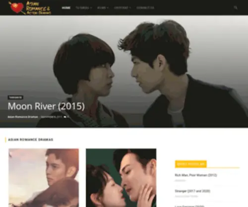 Asianromancedramas.com(Asian Romance & Action Dramas) Screenshot