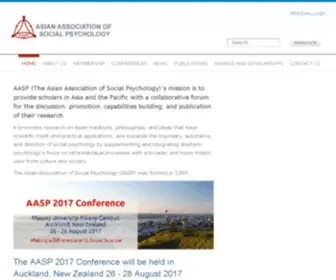 Asiansocialpsych.org(Asian Association of Social Psychology) Screenshot