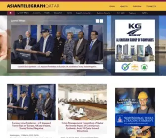 Asiantelegraphqatar.com(Asian Telegraph Qatar) Screenshot